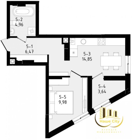 Продаж / Квартира / лісна, Зубра - фото 1