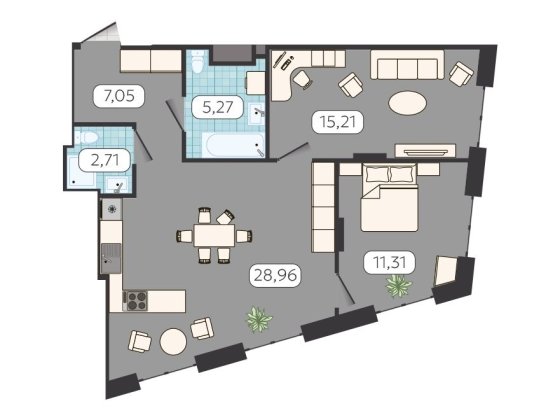 Продається квартира Зубра