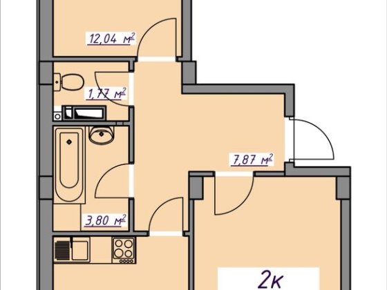 Продам квартиру новую 7 небо Авангард