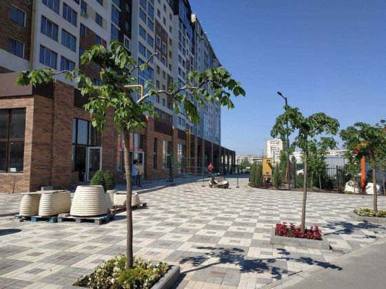 Сданная квартира у моря с начатым ремонтом в новом ЖК Крыжановка