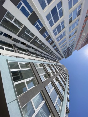 1 комнатная 38м2 Просторная Кухня 18м2 ЖК Акварель 8 - фото 1