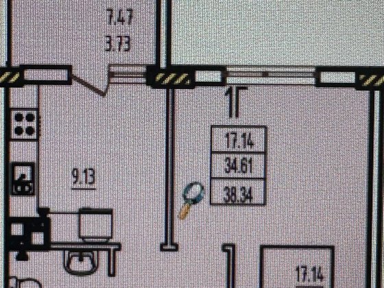 1-кімнатна квартира, ЖК Розенталь. Вигідна ціна Лиманка