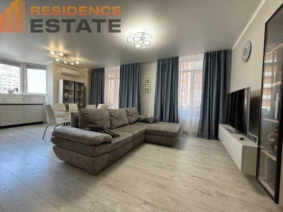 Две комнаты и кухня-гостиная. ЖК Дмитриевский. Таирова. Терраса.