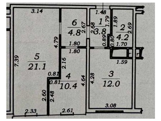 Лучшая цена в комплексе и единственная ква-ра в продаже - 21 Жемчужина Лиманка