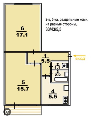 Квартира в центрі Заліщіків - фото 1
