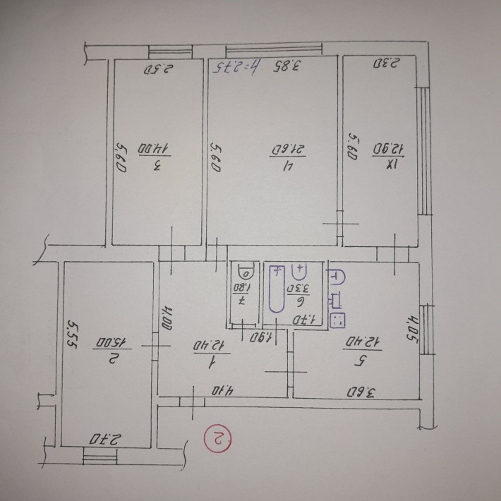 Срочно 3х комн.квартира в ближайшем пригороде - фото 1
