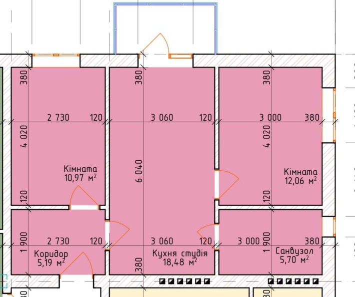 Двух кімнатна квартира. Сторожинець - фото 1