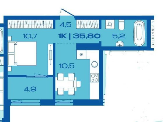 Продається 1 к.квартира під інвестицію - розтермінування! Ивано-Франковск