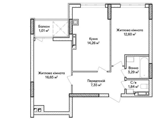 Синергія Сіті. Квартира для родини. Пропозиція від забудовника Ирпень