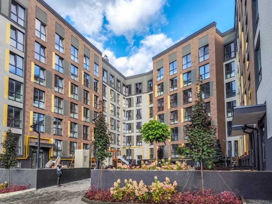 2 кім. квартира 44,3 м.кв. в лісовій частині міста ЖК GL Club Буча