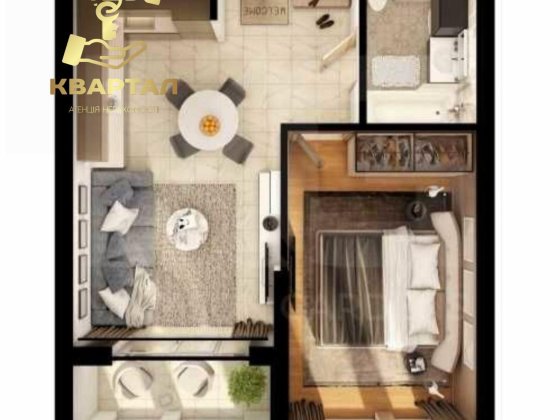 ПРОДАМ 1-кімнатну квартиру у ЖК Medison Gardens м. Бровари Бровары