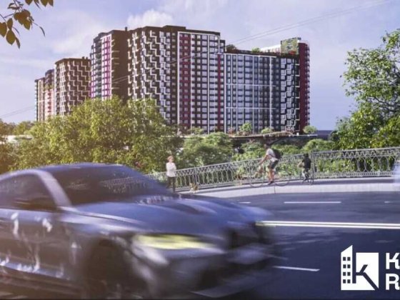 1 кім. кв. з виглядом на місто та гори