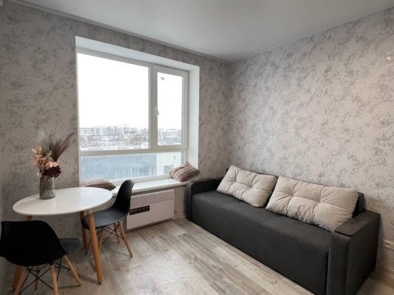 Затишна студія зі стильним та якісним ремонтом Буча