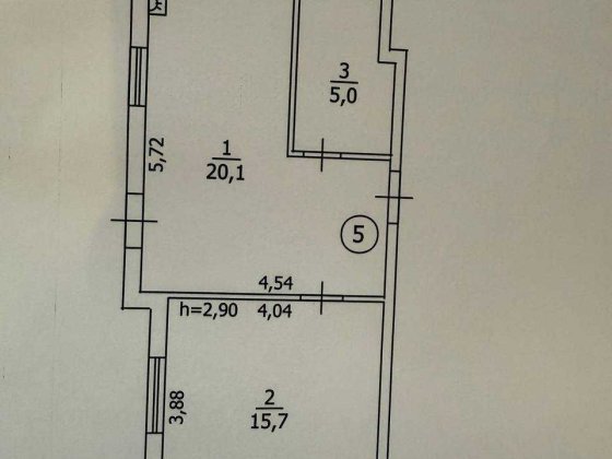 1-кімн. квартира з зем.ділянкою, м. Бориспіль вул Шевченка, 38.000 EUR Борисполь