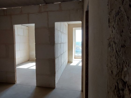 Двухкомнатная в новострое с жилыми тарифами Буча