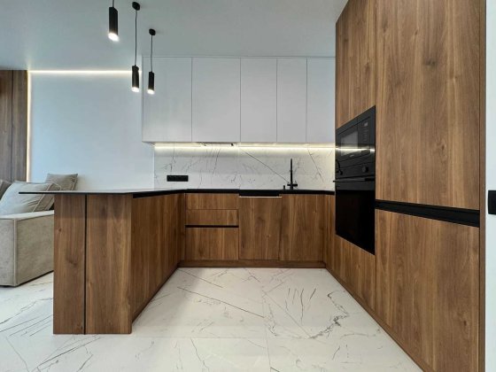 Шикарна квартира в ЖК Manhattan кухня-студія і простора спальня Ивано-Франковск