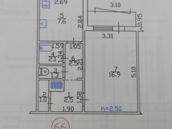 1 кімнатна квартира на Раковці Кременчуг