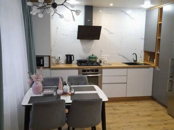 Затишна євротрьохкімнатна квартира в новому жк Буча