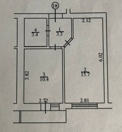 Однокімнатна квартира з вигідною ціною - фото 1