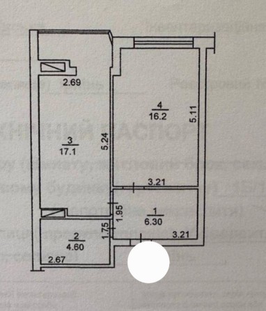 СРОЧНО!!З Документами 25500$= 1к 42м2 вул Університетська,Ірпінь - фото 1