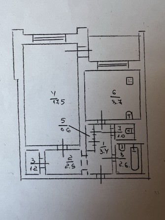 5 Заречный, 1 комнатная квартира - фото 1