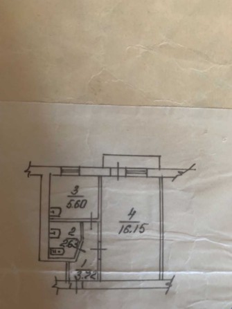Продаж квартири 29м2, 2йповерх з балконом у центрі міста - фото 1