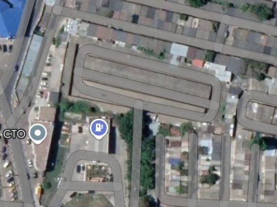 Место на охраняемой автостоянке Красный Бор