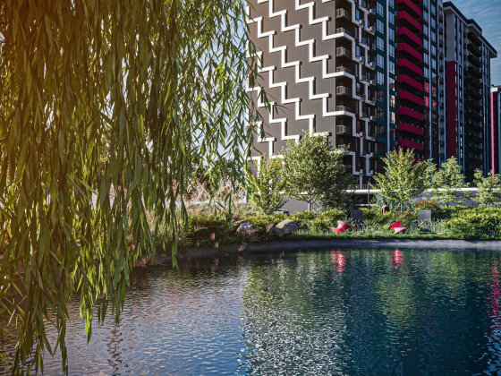 Інвестиція у SKY GARDEN | 1-к квартира  | Бізнес-клас, центр, озеро Ивано-Франковск