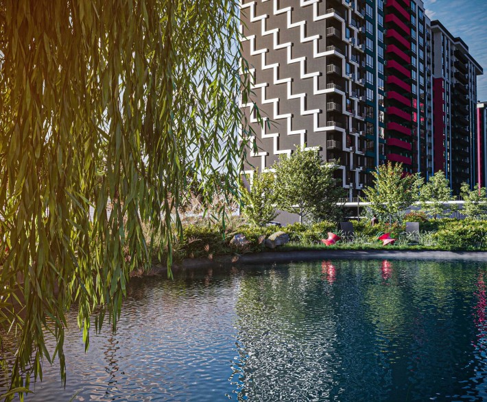 Інвестиція у SKY GARDEN | 1-к квартира  | Бізнес-клас, центр, озеро - фото 1