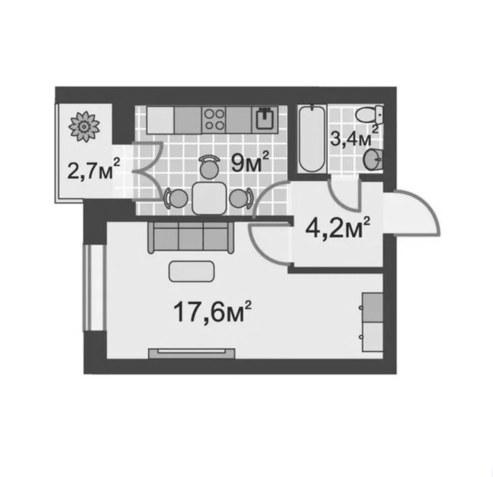 ІДЕАЛЬНА ІНВЕСТИЦІЯ!! 10хв до Києва 1к квартира ТЕРМІНОВО - фото 1