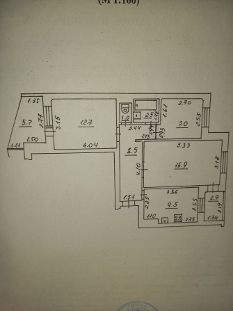 Продам 3-х кім. кв.від власника - фото 1