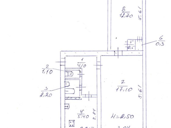 Продаж 2-х кімнатної квартири Кривий Ріг