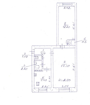 Продаж 2-х кімнатної квартири - фото 1