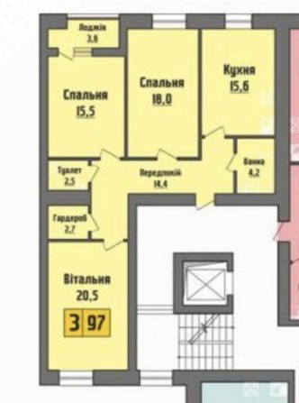 Продаж 3-кімнатної квартири в новобудові - фото 1