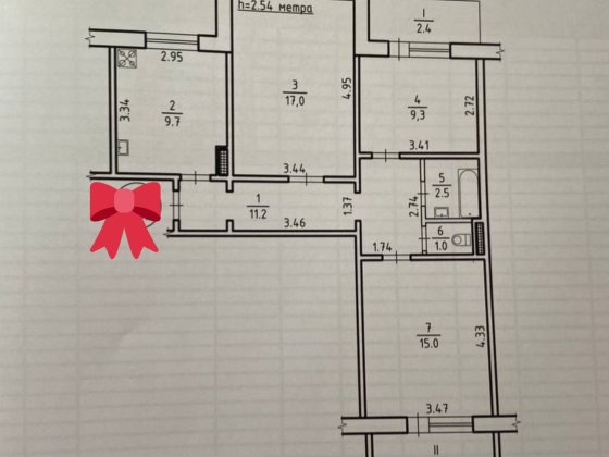 ЄВІДНОВЛЕННЯ Продаж трикімнатної на початку Харківській Сумы