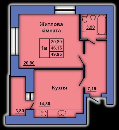 Терміново. Новий будинок на Фурманова Ст.Фронту 20 ,переуступка - фото 1