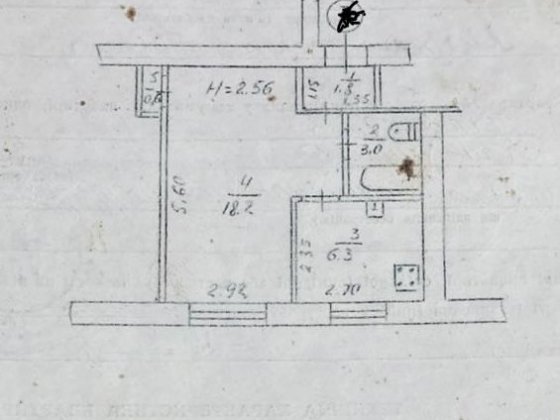 Квартира 1- кімн !Розстрочка Кривой Рог