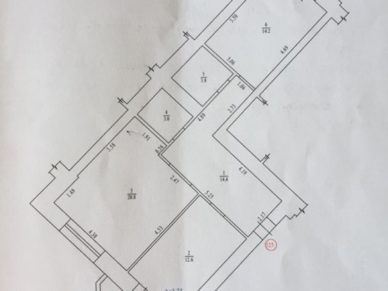 Продам двухкімнатну квартиру в центрі Полтава