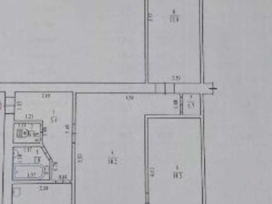 3 кімнатна квартира на Подолі в цеглі під ремонт Полтава