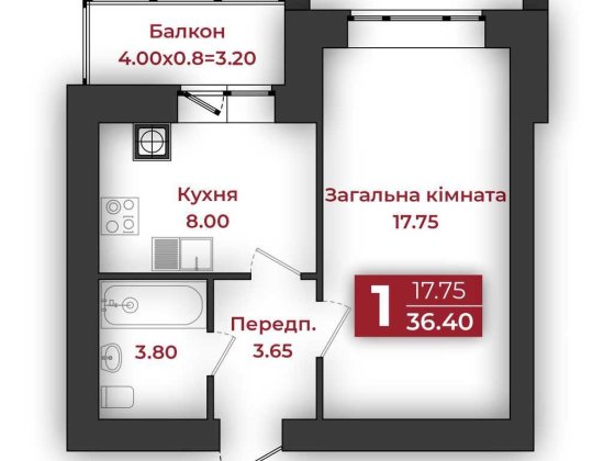 Продаж квартири від ВЛАСНИКА в ЖК "Європейський" 38000$ Полтава