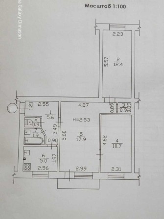 3-х кімнатна квартира зупинка Зигіна №8766 - фото 1