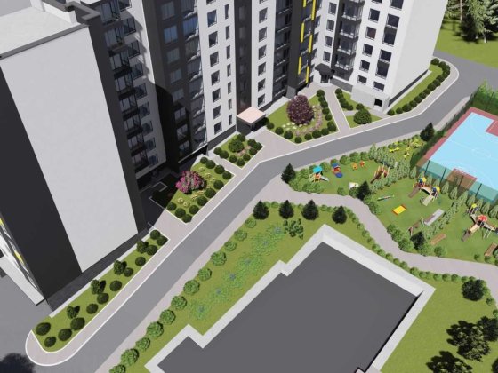 Продаж 1-кімнатної квартири в новобудові від забудовника, район Бам Тернополь