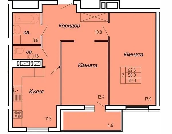 Продам квартиру Новий світ, Наливайка - фото 1