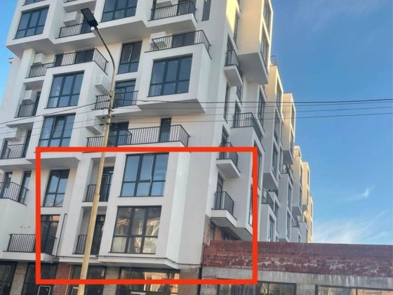 Продаж 2-ох кімнатноі чорновоі квартири ЖК Б4 БОЗДОШ Ужгород