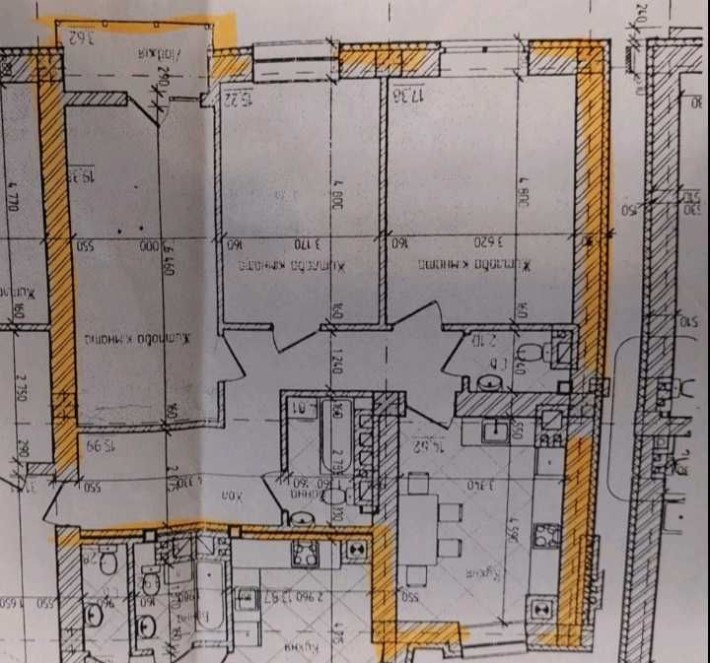 Продаж 3х кімн кварт Чернівці
Героїв Майдану, 150
95 м2. - фото 1