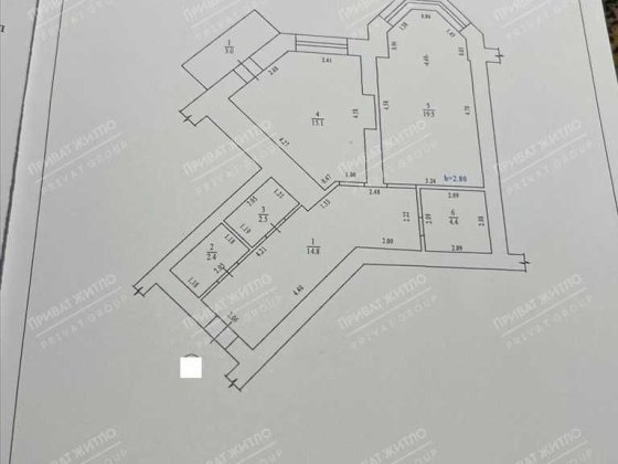 Простора квартира в новобудові. Полтава