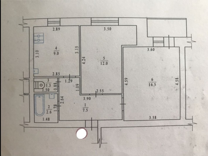 2-х кімнатну квартиру Ул. Станиславского (Пругла) 8, на Огнівці,сады-3 - фото 1