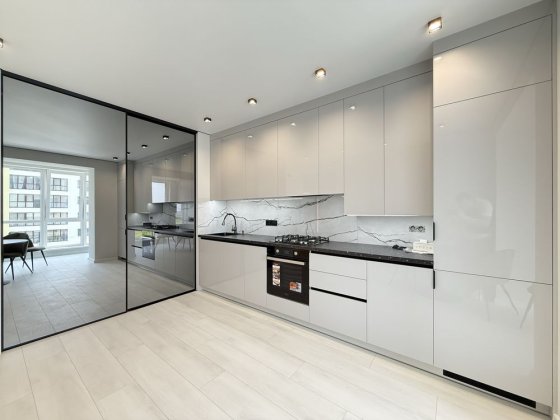 1-Кімнатна «На Щасливому» Нова! з Ремонтом! 46 кв.м. 3-й поверх! Рівне