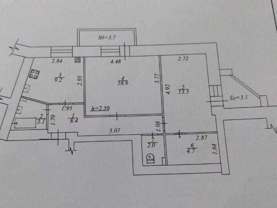 Продам 2х кімнатну квартиру район  Металургів з автономним опаленням Сумы