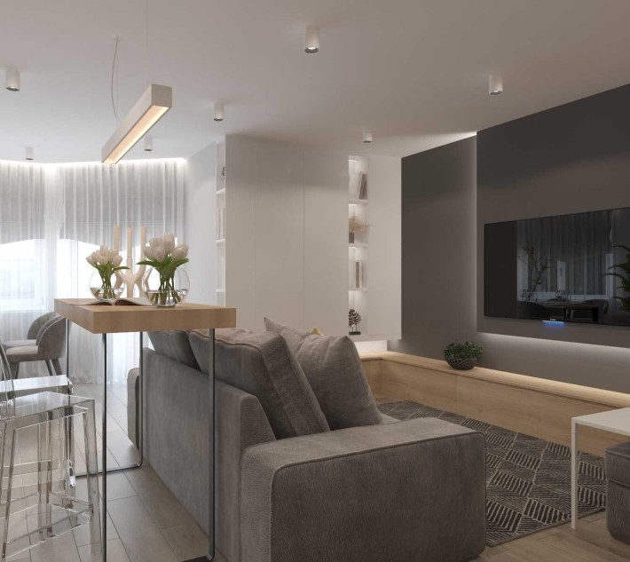 Простора квартира в центрі з панорамним видом на місто! - фото 1